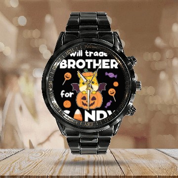 Discover Giraffe Halloween Trade Brother For Candy Calendar Steel Band Watch