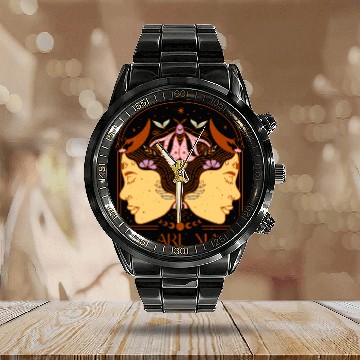 Discover You Are Magic Calendar Steel Band Watch