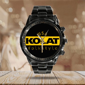 Discover Cary Kolat USA Folkstyle Wrestling Calendar Steel Band Watch