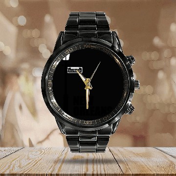 Discover New Orleans - Bourbon Street Calendar Steel Band Watch