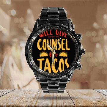 Discover School Counselor Taco Will Give Calendar Steel Band Watch