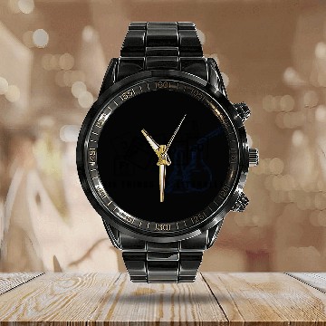 Discover Life like Chemistry Calendar Steel Band Watch