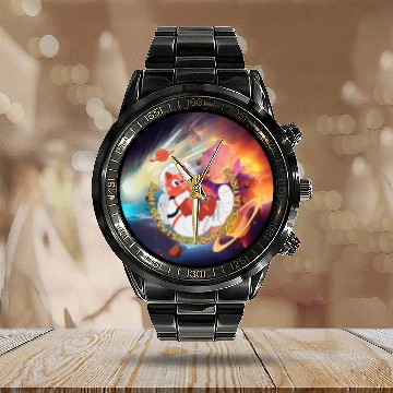 Discover MMA: Meow Space Calendar Steel Band Watch