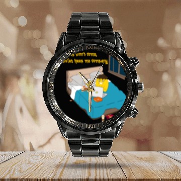 Discover When sleep won t come the movies keep me company Calendar Steel Band Watch