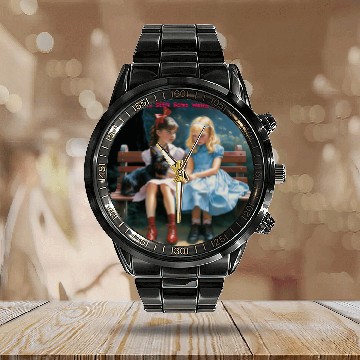 Discover Dorothy and Alice hilarious Calendar Steel Band Watch