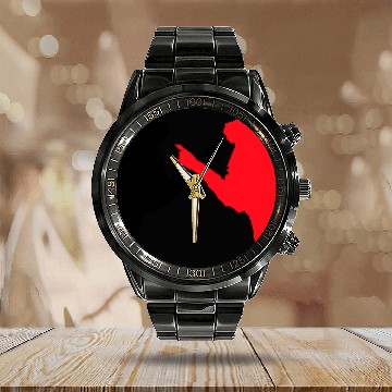 Discover Cat Team Heavy Metal Hard Rock Music Pet Friends Calendar Steel Band Watch