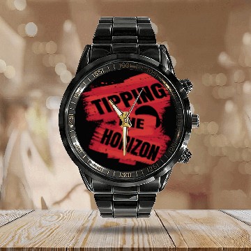 Discover Tipping the Horizon Calendar Steel Band Watch