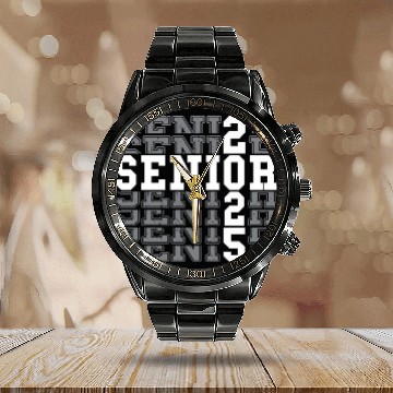 Discover Class Of 2025 Senior 2025 Back To School Calendar Steel Band Watch