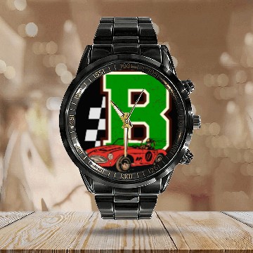 Discover Vintage Racer - B Series Calendar Steel Band Watch