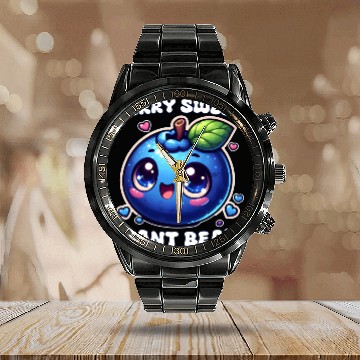 Discover Berry Sweet Cant Beat Calendar Steel Band Watch