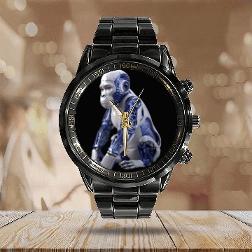 Discover Ape Robotic Calendar Steel Band Watch