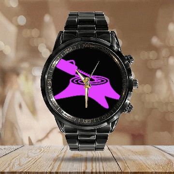 Discover Chainsaw Tree Felling Lumberjack Forest Stump Wood Calendar Steel Band Watch