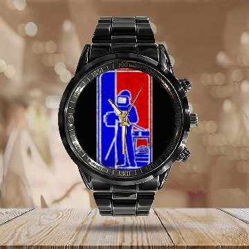 Discover Major League Welder Sticker – Iconic Welder Life D Calendar Steel Band Watch