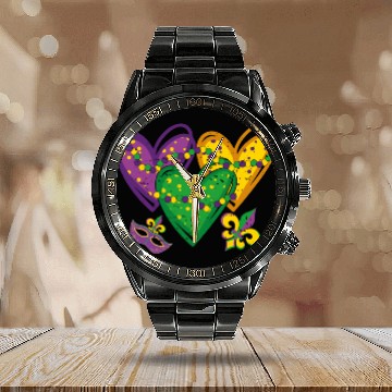 Discover Heart Festival Parade Mardi Gras Calendar Steel Band Watch
