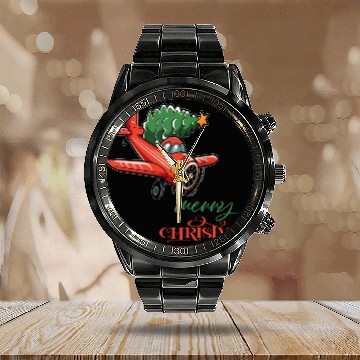 Discover MERRY CHRISTMAS 3 Calendar Steel Band Watch