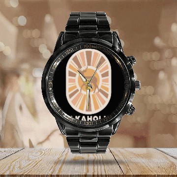 Discover Elk Hunting Elkaholic Hunters Calendar Steel Band Watch