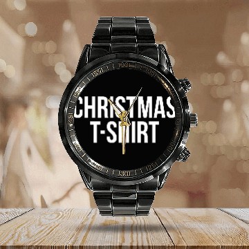 Discover Christmas Calendar Steel Band Watch