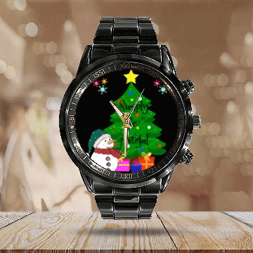 Discover Simply be grateful Calendar Steel Band Watch