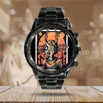 Discover Ultimate Dream - Illusion of Chaos and Horror Calendar Steel Band Watch