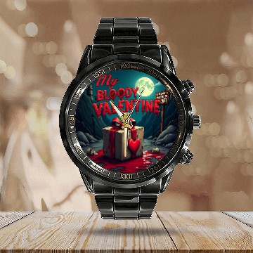 Discover My bloody Valentine Calendar Steel Band Watch