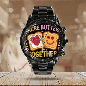 Discover Valentine´s day gift Calendar Steel Band Watch