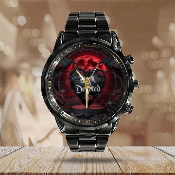 Discover Devote saint Valentine Calendar Steel Band Watch