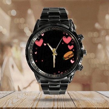 Discover Sorry Ladies Hoagie’s are my Valentine Calendar Steel Band Watch