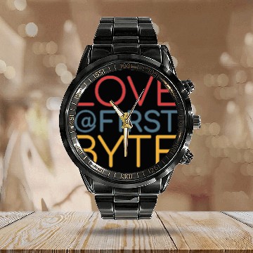 Discover Data Science Scrum Team first byte Agile Admin Calendar Steel Band Watch