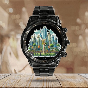 Discover Fight for the Future: Eco Warriors for a Greener T Calendar Steel Band Watch