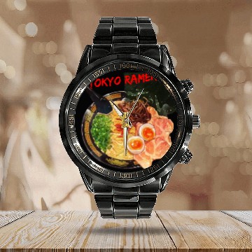 Discover TOKYO RAMEN Calendar Steel Band Watch