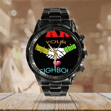 Discover I AM YOUR NEIGHOUR PENNSYLVANIA AND OHIO Calendar Steel Band Watch