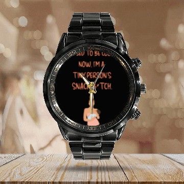 Discover Breastfeeding "I used to be cool. Now, I'm a ..." Calendar Steel Band Watch