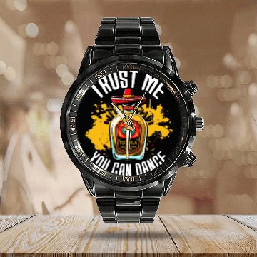 Discover Barkeeper Bartender Trust Me You Can Dance Calendar Steel Band Watch
