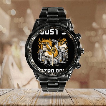 Discover Just 3 Astro Dogs Best Selling Calendar Steel Band Watch