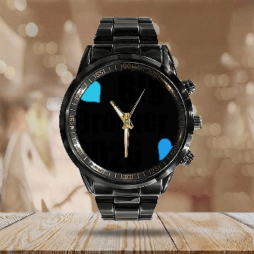 Discover Big Brother 2026 with Blue Hearts Calendar Steel Band Watch