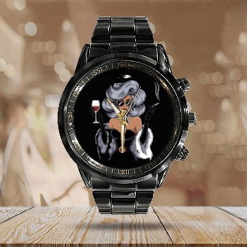 Discover Like Fine Wine: Older Is Better with Elegant Calendar Steel Band Watch