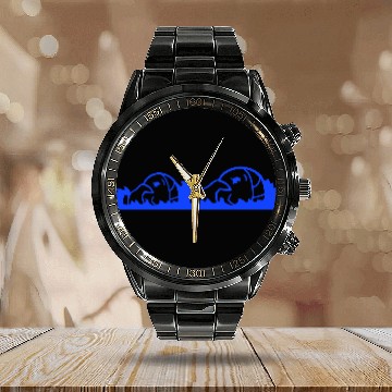 Discover 2 Ducks Swimming Pool Water Sea Vacation Team Fun Calendar Steel Band Watch