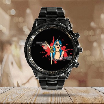 Discover modern girl Calendar Steel Band Watch
