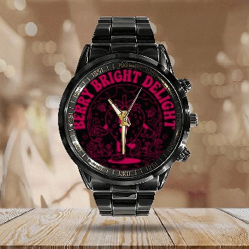 Discover Urban Graffiti Inspired Typography Art Calendar Steel Band Watch