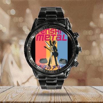 Discover Celestial Shredder Calendar Steel Band Watch