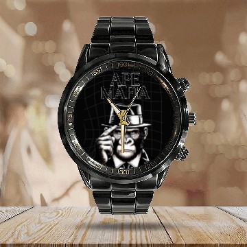 Discover APE MAFIA Calendar Steel Band Watch