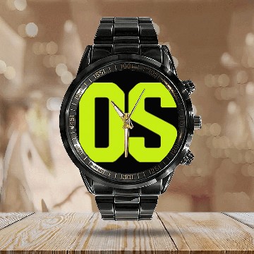 Discover Disney Supreme Calendar Steel Band Watch LIME GREEN