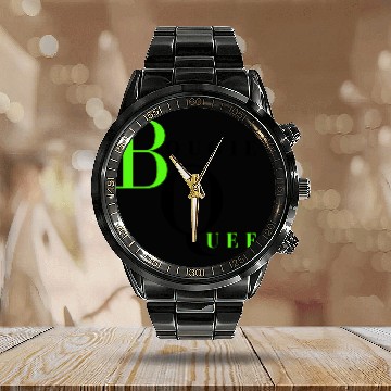 Discover Bougie Queen Lime&Black Calendar Steel Band Watch
