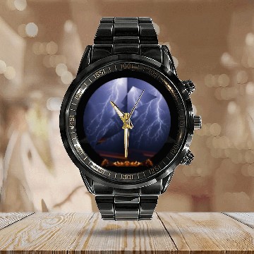Discover Royal Lightning Calendar Steel Band Watch