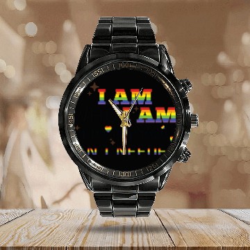 Discover LGBTQ Pride Month Calendar Steel Band Watch