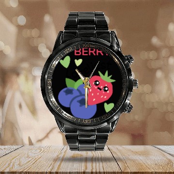 Discover The Berry Loveliest Calendar Steel Band Watch