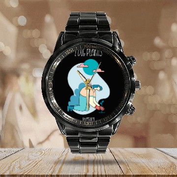 Discover Literally Dig Plants 5000x5500 Calendar Steel Band Watch
