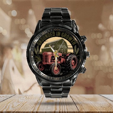 Discover Grounded in Growth Calendar Steel Band Watch