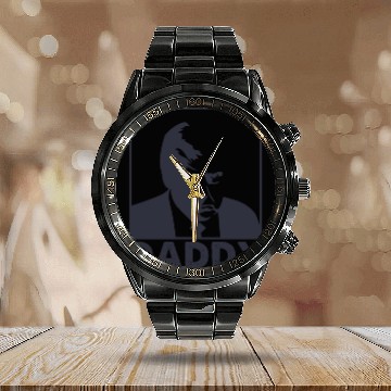 Discover trump daddy Calendar Steel Band Watch