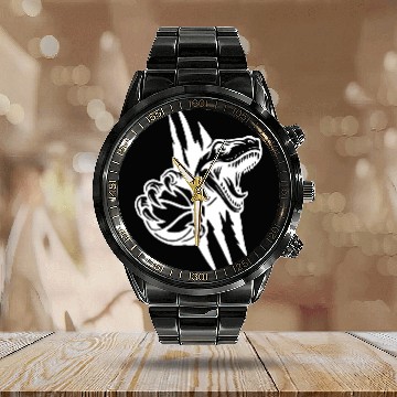 Discover Dinosaur Claw T Tattoo Design Calendar Steel Band Watch